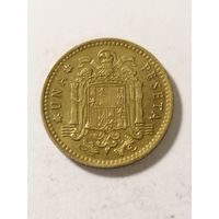 Испания 1 песета 1975(79)