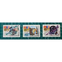 СССР 1982 "Совместный космический полет СССР - Франция" Полная серия** 394
