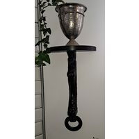 Консоль,полка. Грифон. Дерево.Резьба. Европа. Винтаж.