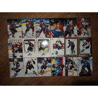 Хоккейные карточки.НХЛ. Colorado Avalanche-27 карт