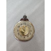 Ёлочная игрушка часы