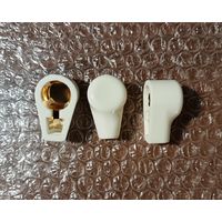 Ламповые колпачки, для Г811, ГУ13. Керамические, позолоченные, новые. 6 штук. Цена за штуку. Нет отправки!