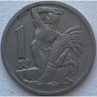 Чехословакия 1 крона 1925 г.