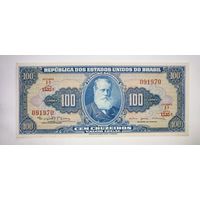 Бразилия 100 Крузейро 1961