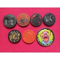 Фишки кепсы caps битки сотки. Цена за все.