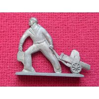 Солдатик СССР Матрос Пулемет Максим.