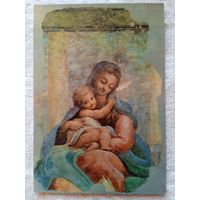 Корреджо. Святая богоматерь. Издание Италии