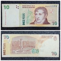 10 песо Аргентина обр. 2003 г.