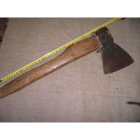 Топор 1976 г. СССР с родным топорищем.С рубля.