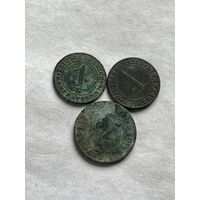 Германия 3 монеты