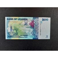 2000 шиллингов 2010 года. Уганда. UNC. Распродажа