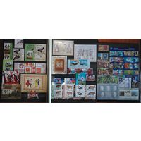 Марки Беларуси, чистый годовой комплект за 2013 год без блока 101, буквенный номинал марок 143, 94 руб