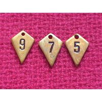 Подвесы к знаку парашютист СССР