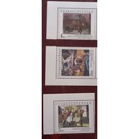 Чехословакия 1989 год Искусство Живопись Картина Угол  MNH /К1 243