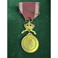 Старинная редкая медаль нагрудный знак
