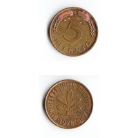5 пфеннигов Германия 1978 года(G)