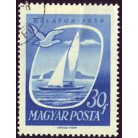 Озеро Балатон Венгрия 1959 год 1 марка