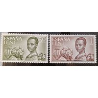 Испанская Ифни 1963. Персоны. 2 марки 227-28