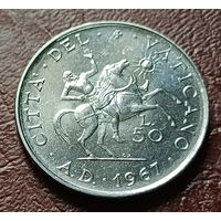 Ватикан 50 лир, 1967    ( 2-12-5 )