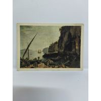 Открытка чистая, 1983г. Малая гавань в Сорренто, 1826г. Щедрин С. Ф. 14