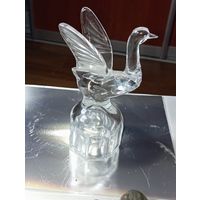 Хрустальная рюмка перевёртыш СССР 1985 года .