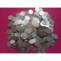 Лот монет 20 копеек СССР. 1961 - 1991 гг. 1.4 кг.
