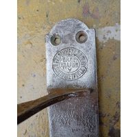 "Старинная дверная ручка" 1930-40г, "в.к.п.с. ударник" клеймо, ретро-ссср