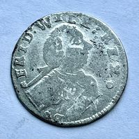 Монета СЕРЕБРО ПРУССИЯ 6 грошей 1719 год ФРИДРИХ ВИЛЬГЕЛЬМ ОТЛИЧНЫЕ