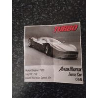 Вкладыш от жевательной резинки turbo xtreme.