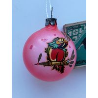 Ёлочная игрушка. Попугай. 240.