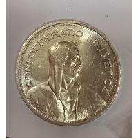 5 франков 1953 Швейцария