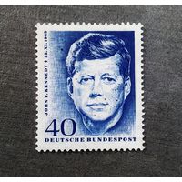 Марка Германия 1964 год Кеннеди