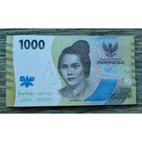 Werty71 Индонезия 1000 рупий 2022 UNC банкнота