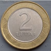 Литва 2 лита 2002. Возможен обмен