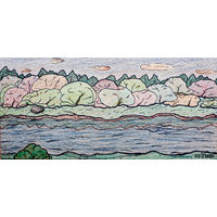 Вечер, смешанная техника,  2008, Котов Олег