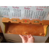 Полка навесная дерево