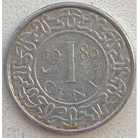 Суринам 1 цент 1980 г.
