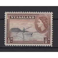 Ньясаленд /Nyasaland 1953** Британский протекторат на юго-востоке Африки Озеро Ньяса SG#173