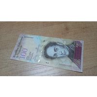 100 боливаров 23 июня 2015 года Венесуэлы