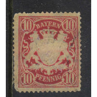 Германия Бавария Кор 1888 Герб Стандарт #56x