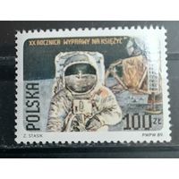 Польша 1989 космос