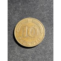 Германия 10 пфеннигов 1984 F