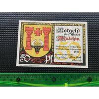 Германия-нотгельд   50  пфенингов  Malchin 1922