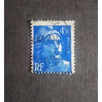 Марка Франция 1945 - 1946  Стандарт