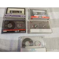 Аудиокассеты из коллекции, студийные