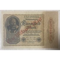 Банкнота 1 миллиард марок 1922 год. Веймарская республика. С рубля без МЦ.