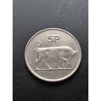 Ирландия 5 пенсов 1980 г.