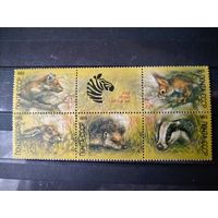 СССР 1989г. Фонд Помощи Зоопаркам.