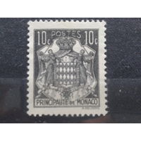 Монако, 1940. Государственный герб*
