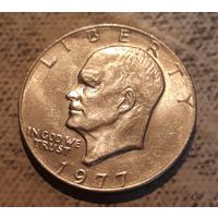 1 доллар 1977 США МД Филадельфия